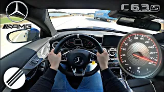 Mercedes-Benz C63S AMG W205 INFINITAS 720HP AUTOBAHN - ALEMANHA - ONBOARD CAMERA