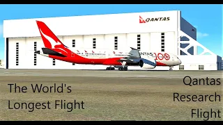 The World's LONGEST Flight - QANTAS London to Sydney | X Plane 11 | Boeing 787-9 |