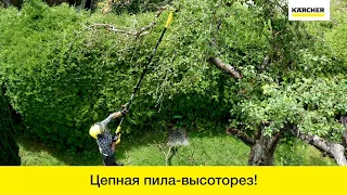 Аккумуляторная цепная пила Karcher PSW 18-20 Battery