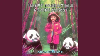 Happy Pandas In A Bambu Forest (Arcade Female)