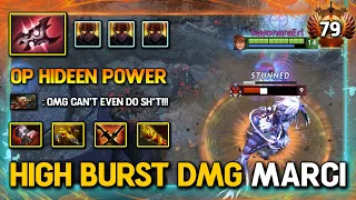 OP HIDDEN POWER HARD CARRY Marci Turn ON Armlet Brutal High Burst Damage Delete All 7.35d DotA 2