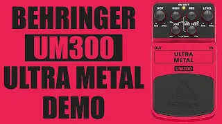 Behringer - UM300 Ultra Metal - Demo