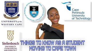 Things To Know As A Student Moving To Cape Town(night life + job opportunities + accommodation)