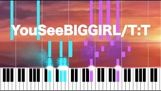 YouSeeBIGGIRL/T:T  Piano Tutorial - Apple Seed - Attack on Titan S2 OST (FREE SHEETS)