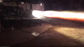 spaceX RAPTOR engine test-fire last night, SUCCESS