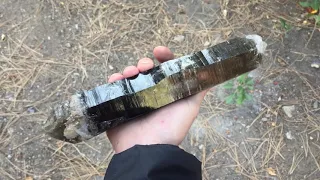 Massive Smoky Quartz Pocket Pt 1