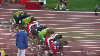 My Upclose Footage of Usain Bolt winning the 100m Olympics Final - Beijing Olympics 2008
