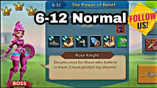 Lords Mobile Normal Stages 6-12 | The Power Of Belief