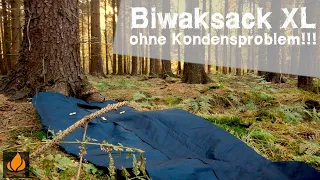 Bivy Bag XL with no condensation Problem at all!