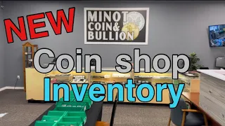 Coin shop walkthrough with NEW inventory featured #SILVER