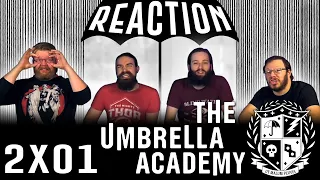 The Umbrella Academy 2x1 REACTION!! "Right Back Where We Started"