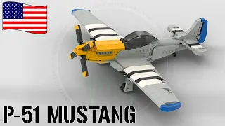 LEGO |WW2| North American P-51 Mustang - 1/35 Scale