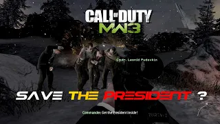 save the president ? Call of Duty® Modern Warfare3 Part 4 save the president #codmw3