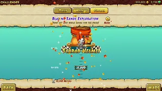 Blazing Sands Exploration Global Challenge Collecting Prize Temple Run 2