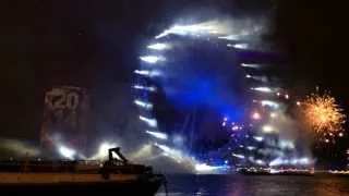 London 2014 New Year Eve Fireworks