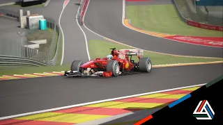 Ferrari F10 showcase around Spa | Assetto Corsa