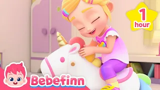 Special Song for Bora 🦄🌈 Rainbow Unicorn +more | Sing Along Bebefinn | Nursery Rhymes For Kids