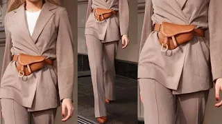 LOOKS SENCILLOS ELEGANTES y DISCRETOS con TENDENCIAS de ROPA de MODA 2022 para VESTIR con ELEGANCIA