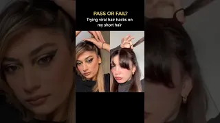 Testing Out Trending Hairstyles on Short Thin Hair| Pass or Fail? Pt 4