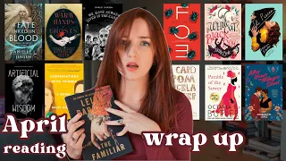 everything I read in April | romantasy, sci-fi, weird girl lit, dystopia, new release, leigh bardugo