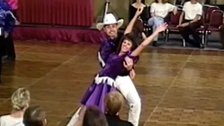 Stacy Lynne & Jack Armstrong - Polka - 1995 New Mexico Dance Fiesta - Showcase Division Three