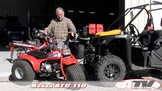 ATV Television Low & Slow Test - Honda ATC 110. The granddaddy of the ATV craze.
