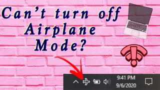 How to fix Airplane Mode on Windows 10 | DELL Laptop