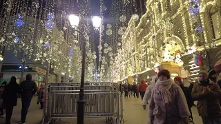 Magical Moscow Russia on Christmas Eve and Happy New Year (part 1)