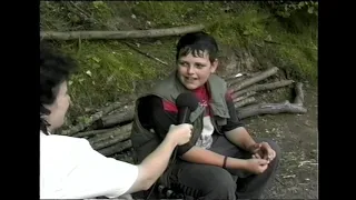 Kralupy TV: Mladí rybáři na táboře ve Štědroníně (17. 7. 2001)