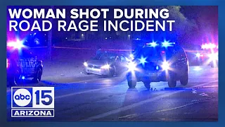 Woman shot during road rage incident in West Phoenix