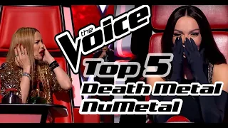 TOP 5 The Voice Death Metal / NuMetal