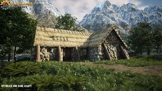 Unreal Engine 5 Medieval Houses Modular Vol 2 Walkthrough