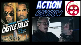 Castle Falls (2021) Action Film Review (Scott Adkins, Dolph Lundgren)