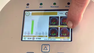 A nice clever feature of SunSynk inverter