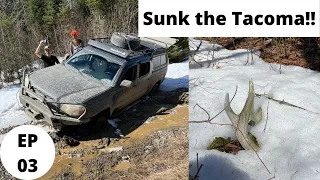 Sinking the Truck for Moose Antlers EP 03 | Moose Shed Hunting 2022