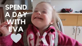 A typical day in the life of our 2 year old daughter with Down Syndrome