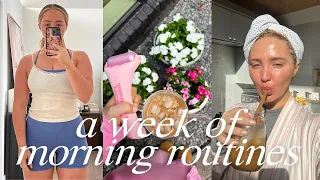 WEEK IN MY LIFE of my morning routines! early & productive