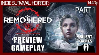 Remothered: Broken Porcelain PC Gameplay Preview Part 1 (No commentary) 1440p (Horror game 2020)