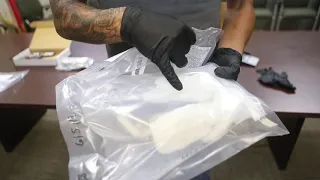 Three pounds of meth found after traffic stop