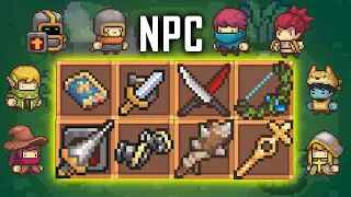 All NPC Weapon Showcase! | Soul Knight Prequel