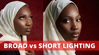 Short Lighting vs Broad Lighting | Photography Lighting Tutorial