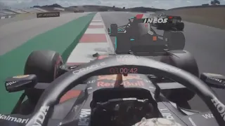 Verstappen vs Hamilton Ghost Qualifying 2021 Portuguese Grand Prix