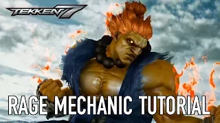 Tekken 7 - PS4/XB1/PC - Rage Art and Rage Drive (Tutorial Video)