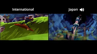 [Epic Mickey] Intro to Mean Street Cutscene - International vs Japanese Versions