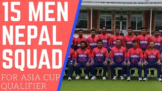 15 Men Nepal Squad Announced For Asia Cup Qualifier
