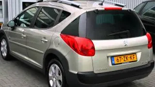 Peugeot 207 1.6 VTI 120PK SW OUTDOOR PANORAMA HALF LEER