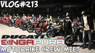 Vlog#213 Ducati Singapura Motorbike Crew Meet