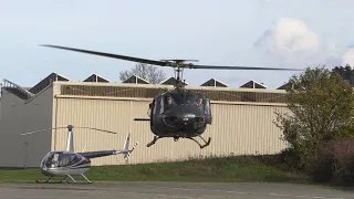 Landung Bell UH-1D / Huey | ex. 73+39 | D-HUEY | Flugplatz Walldürn