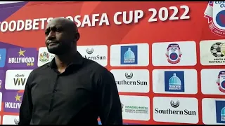 Brave Warriors coach Collin Benjamin on their 2-0 win against Madagascar at the Cosafa Cup.