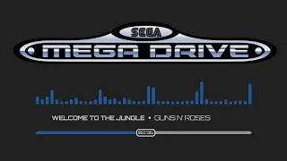 Guns N' Roses - Welcome to the Jungle Chiptune Remix | SEGA